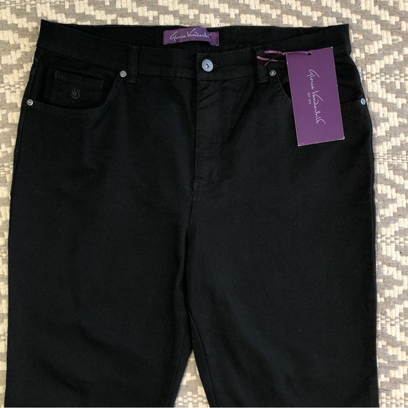 Gloria Vanderbilt Amanda classic fit tapered jean size 14P - Picture 2 of 13